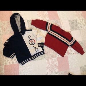 Ralph Lauren bundle sweater and hoody